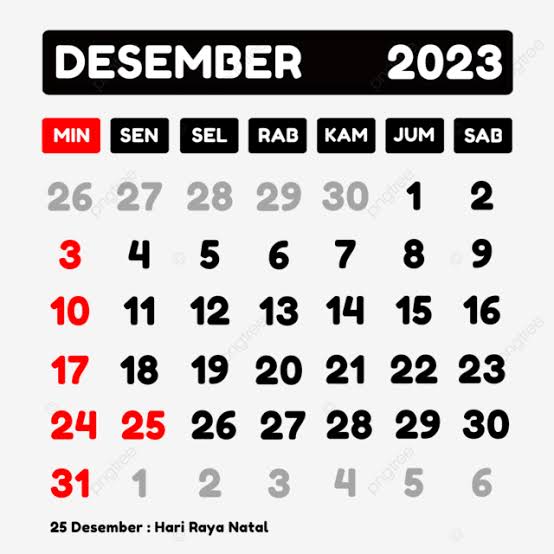 Berikut Beberapa Perayaan dan Hari Penting di Bulan Desember, Selain Nataru!