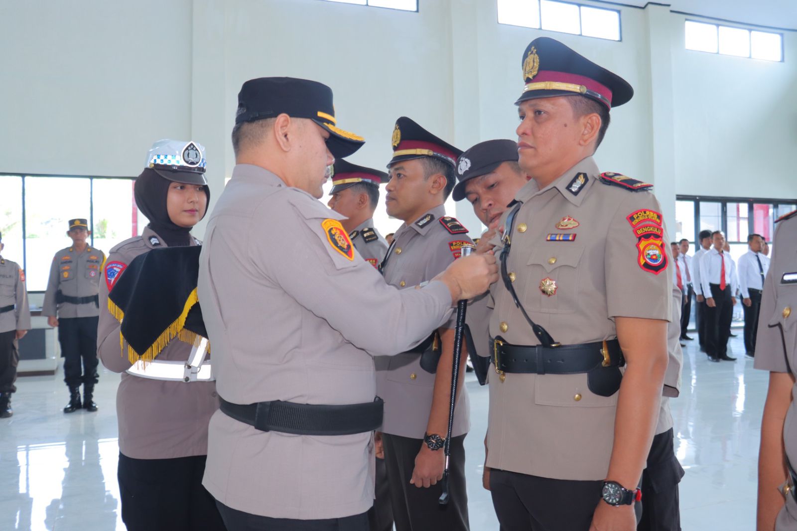 3 Kapolsek dan 2 Kasi di Polres Diganti