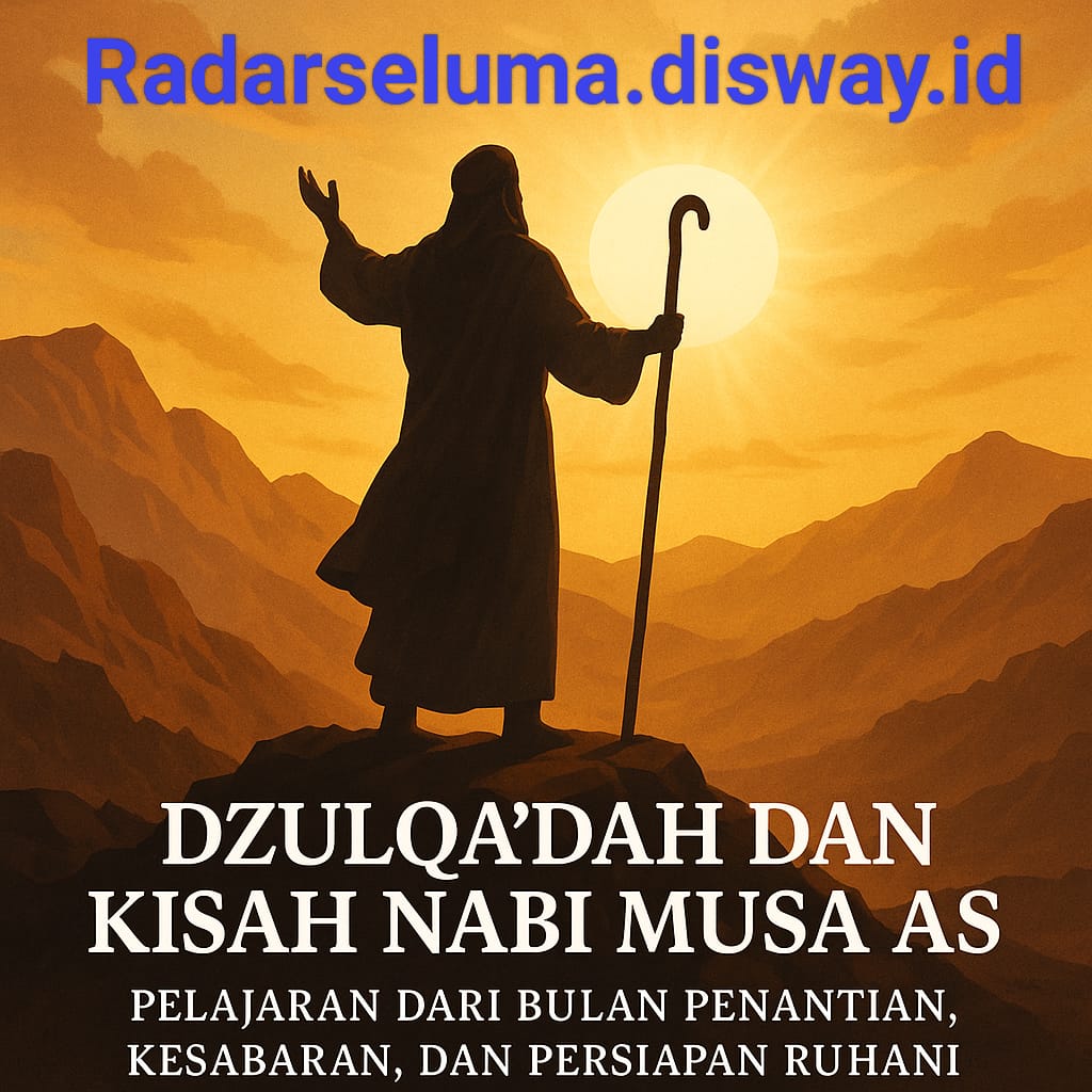 Dzulqa’dah dan Kisah Nabi Musa AS: Pelajaran dari Bulan Penantian