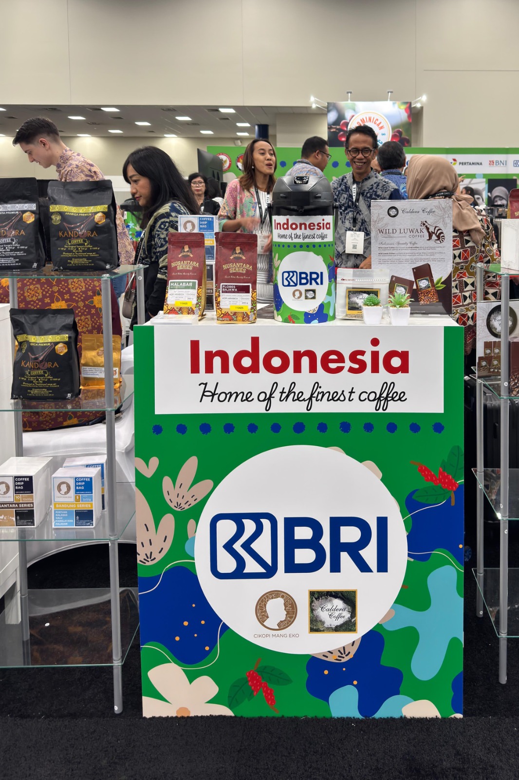 UMKM Kopi Binaan BRI, Tampil di Pameran Kopi Dunia di Amerika Serikat
