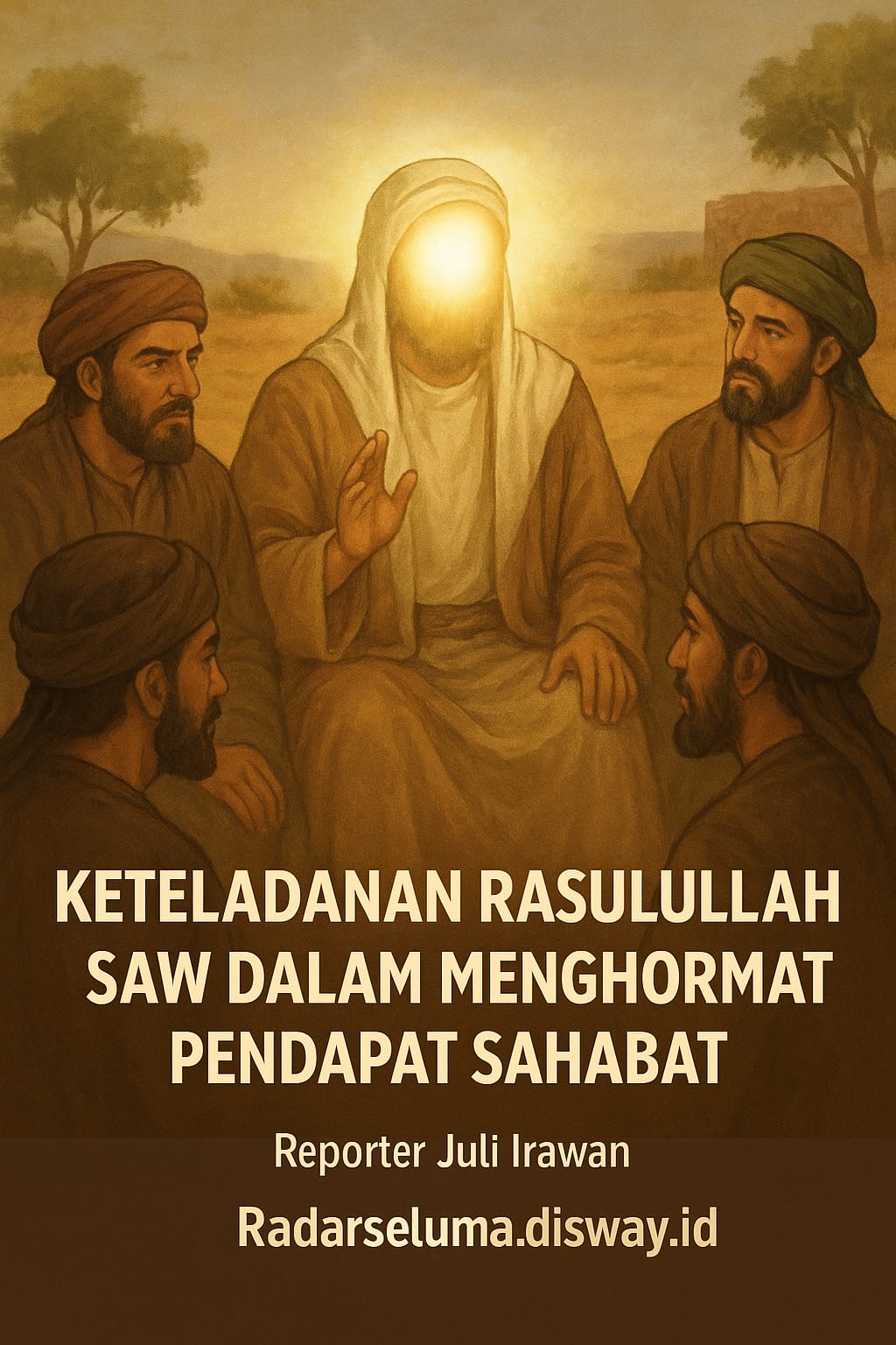 Keteladanan Rasulullah SAW dalam Menghormati Pendapat Sahabat: Cermin Kepemimpinan yang Bijaksana