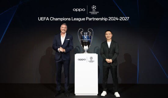 OPPO Perpanjang Sponsor di UEFA untuk Tiga Musim Mendatang, Termasuk Liga Champions