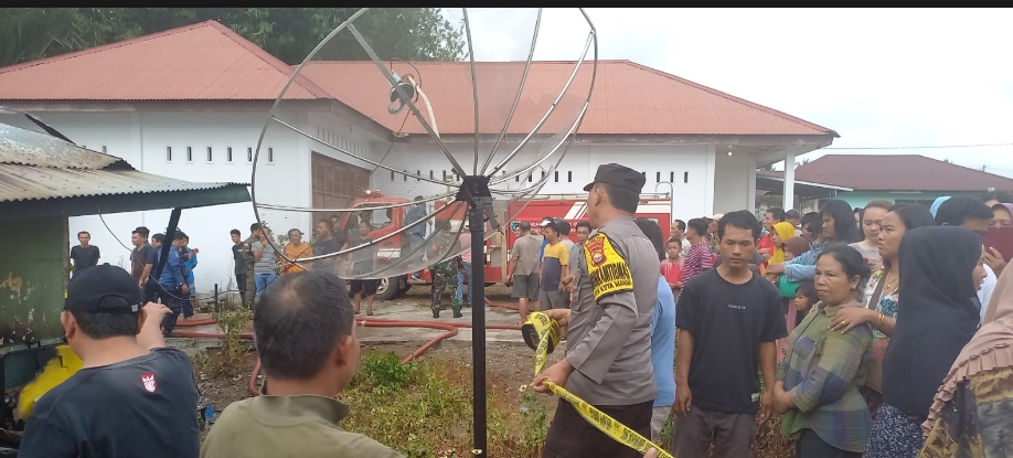   Rumah Penunggu MAsjid At Taqwa Manna  Terbakar, Kerugian Ratusan Juta