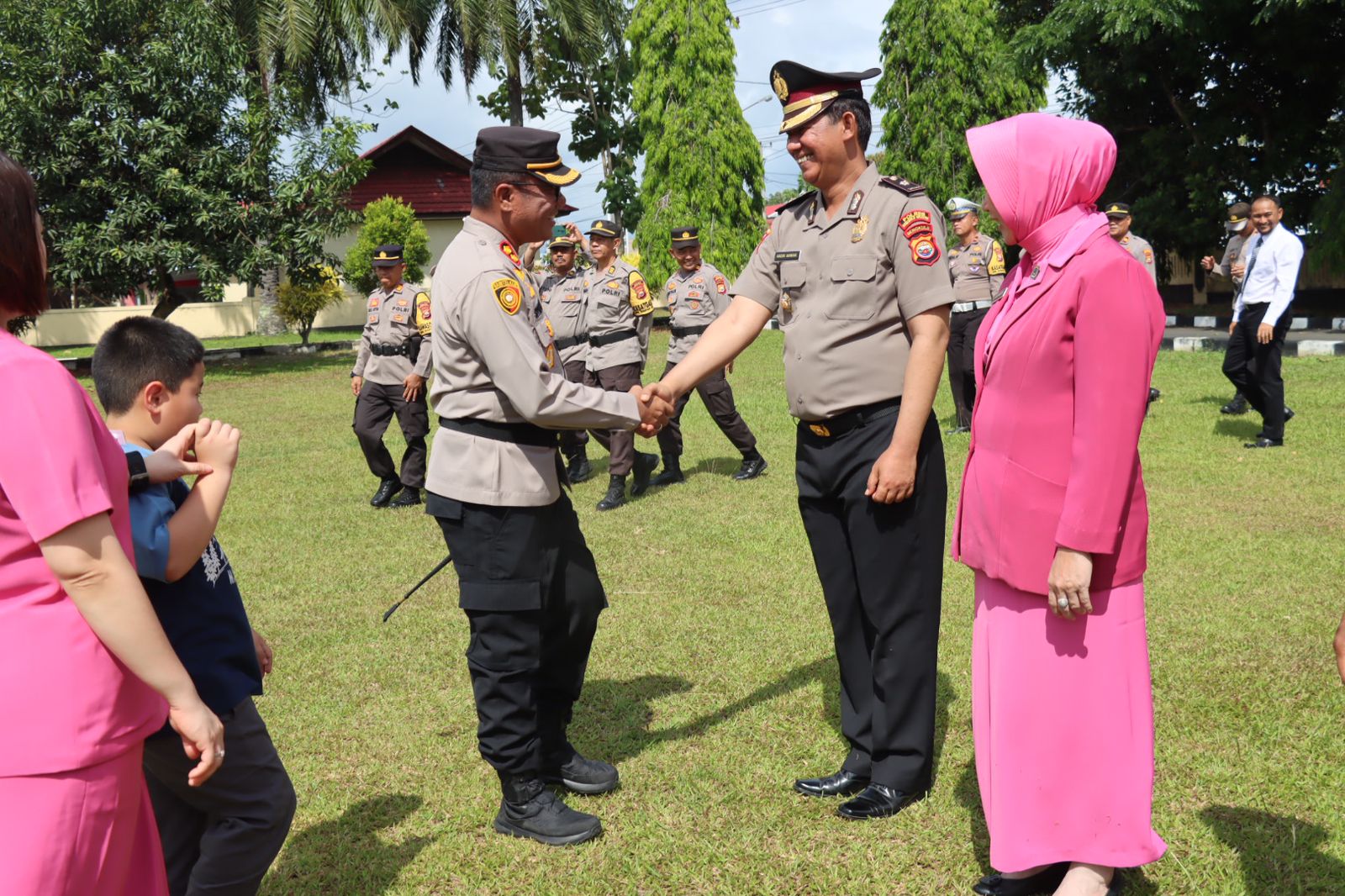 44 Personel Polres Bengkulu Selatan Naik Pangkat