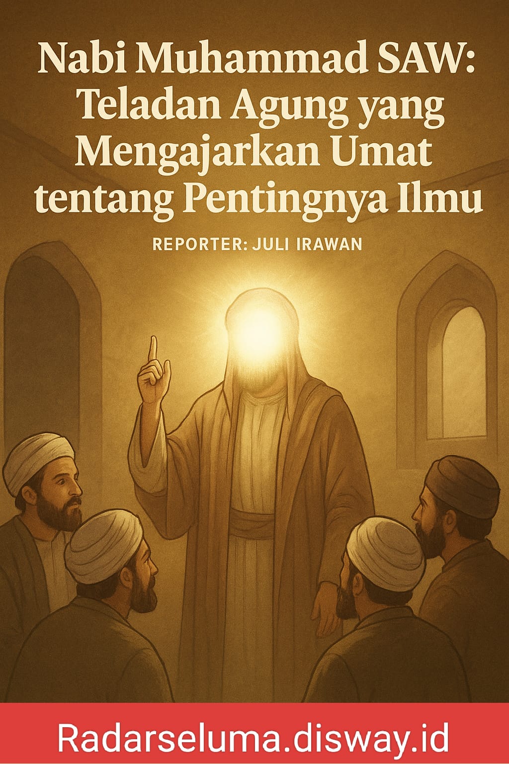Nabi Muhammad SAW: Teladan Agung yang Mengajarkan Umat tentang Pentingnya Ilmu