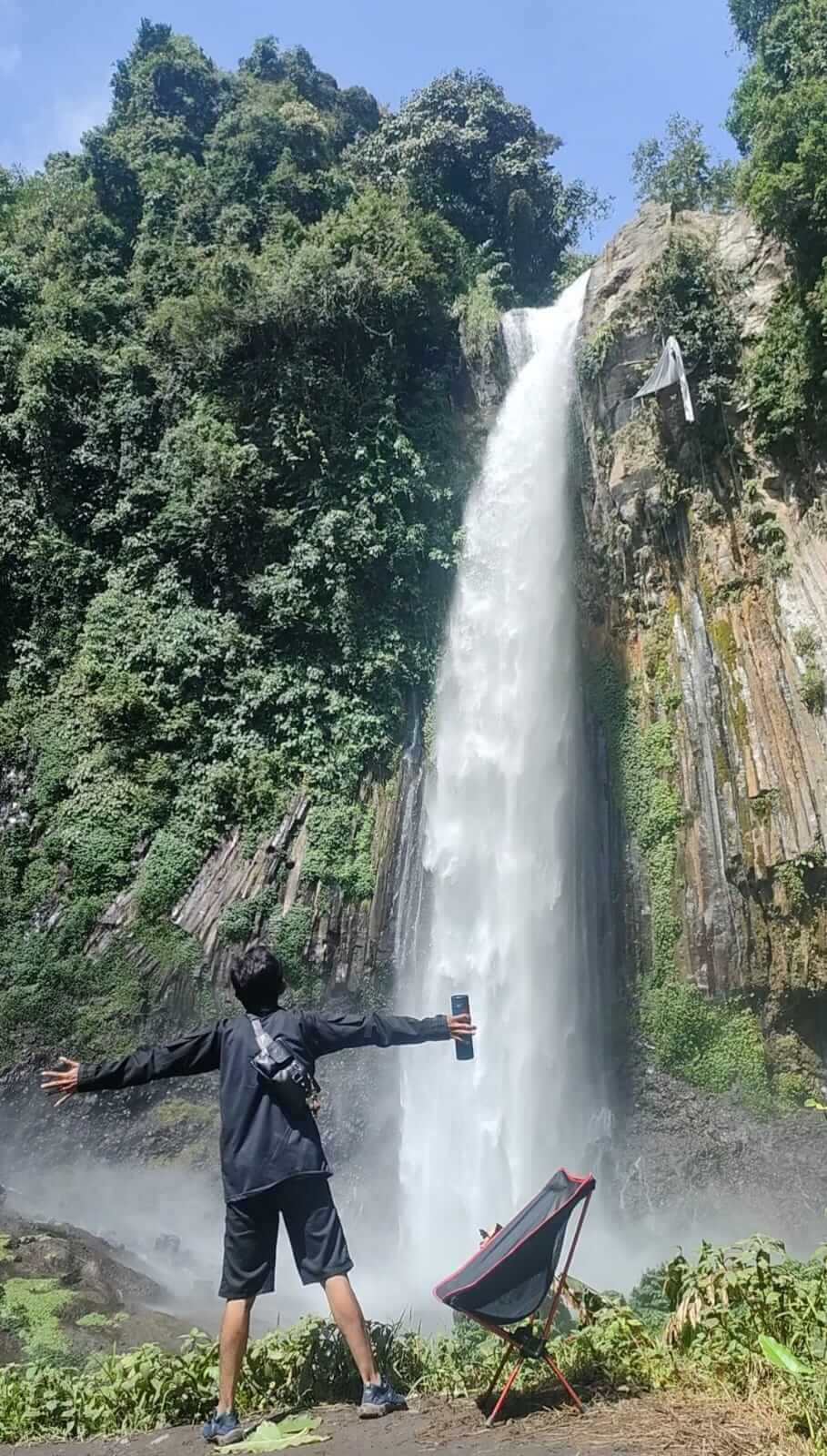 Keindahan Destinasi Air Terjun Tri Muara Karang, Rejang Lebong Bengkulu