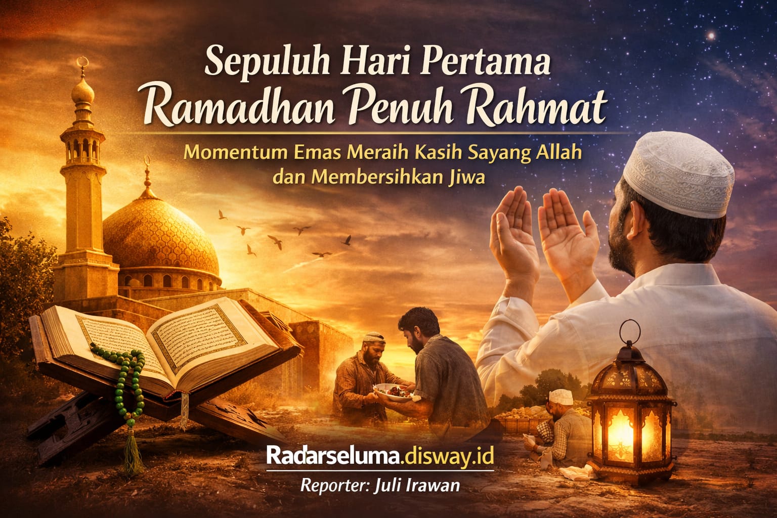 Sepuluh Hari Pertama Ramadhan Penuh Rahmat: Momentum Emas Meraih Kasih Sayang Allah dan Membersihkan Jiwa