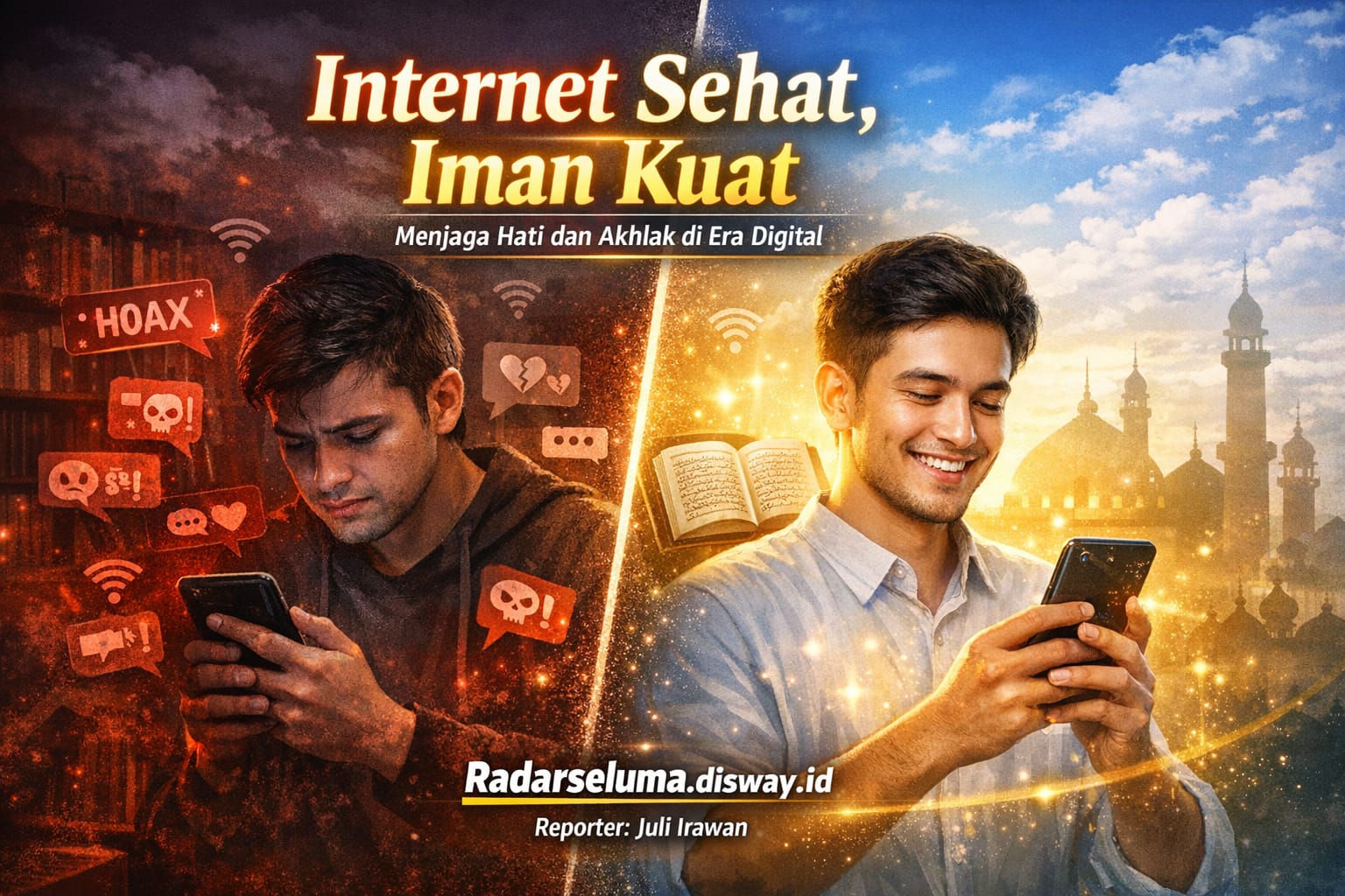 Internet Sehat, Iman Kuat: Menjaga Hati dan Akhlak di Tengah Arus Digital yang Tak Terbendung