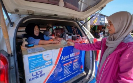 Mudik Tenang, Transaksi Aman! Ada 1 Juta AgenBRILink, Transaksi Masyarakat Semakin Dekat dan Mudah
