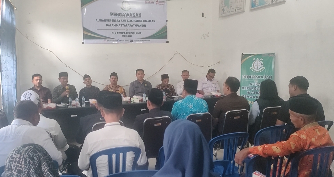   PAKEM Seluma Adakan Pertemuan, Perkuat Deteksi Dini Aliran Kepercayaan dan Keagamaan