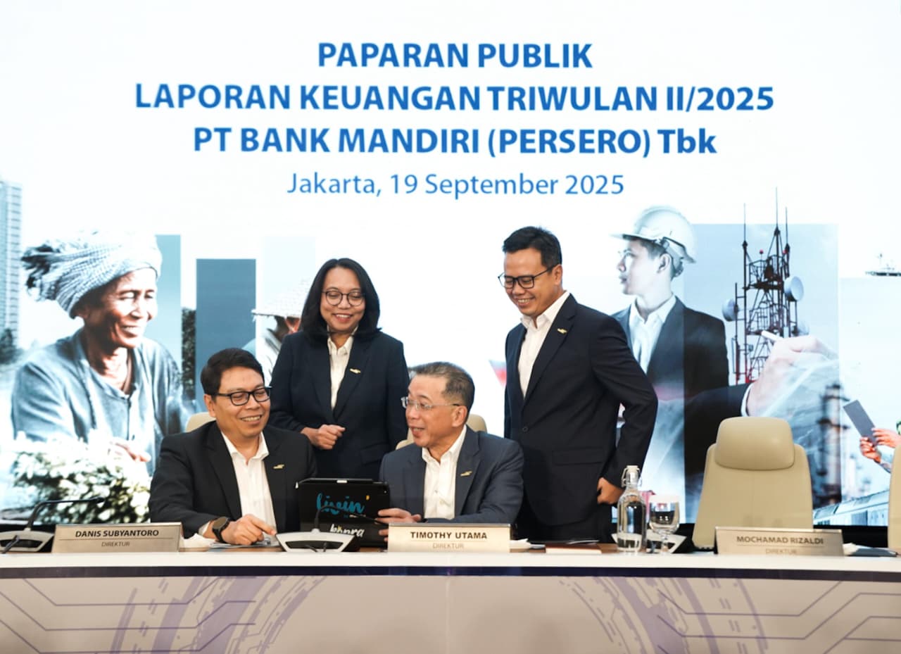 Sinergi Majukan Negeri, Bank Mandiri Catat Kinerja Solid di Kuartal II 2025