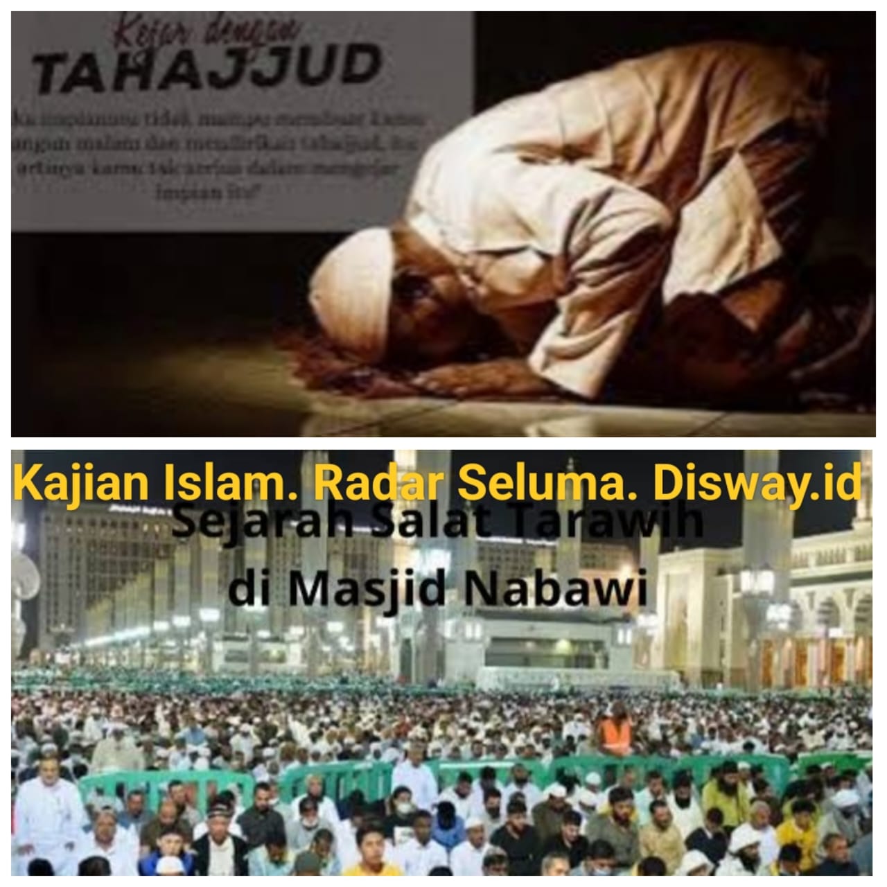 Apakah Sholat Tahajjud Tetap Dilakukan Di Bulan Ramadhan Usai Taraweh dan Witir..?  Berikut Penjelasannya 