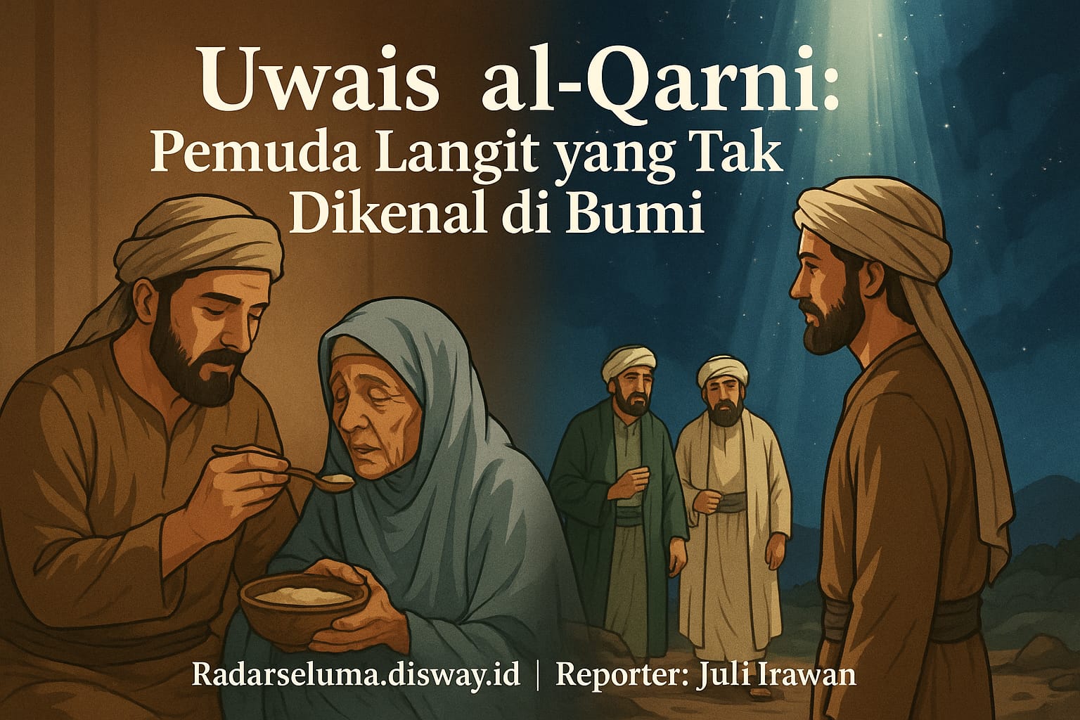 Kisah Uwais Al-Qarni: Pemuda Langit yang Tak Dikenal di Bumi