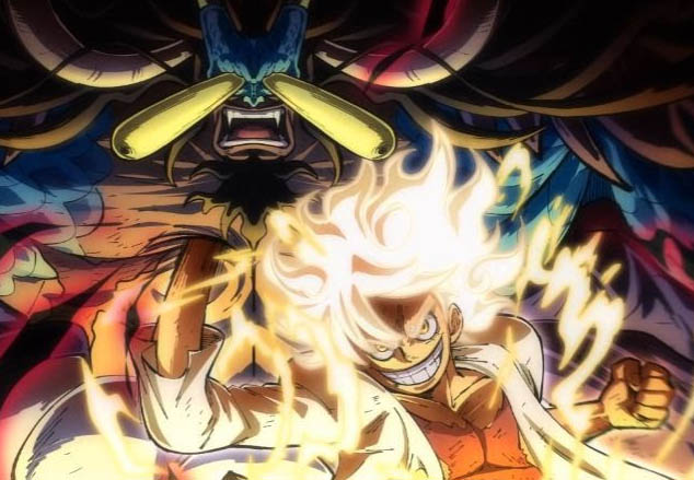 Pertarungan Final! Luffy Dengan Gear 5 Vs Kaido !