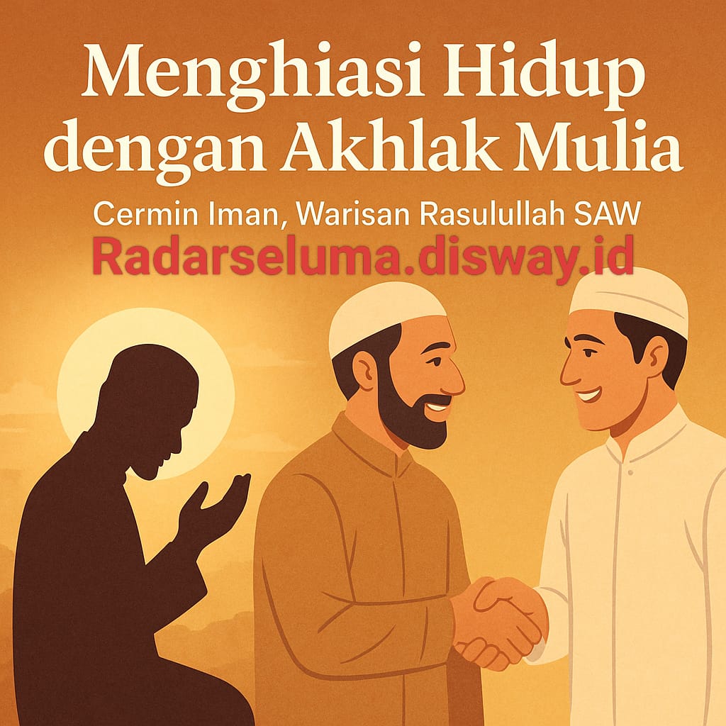 Menghiasi Hidup dengan Akhlak Mulia