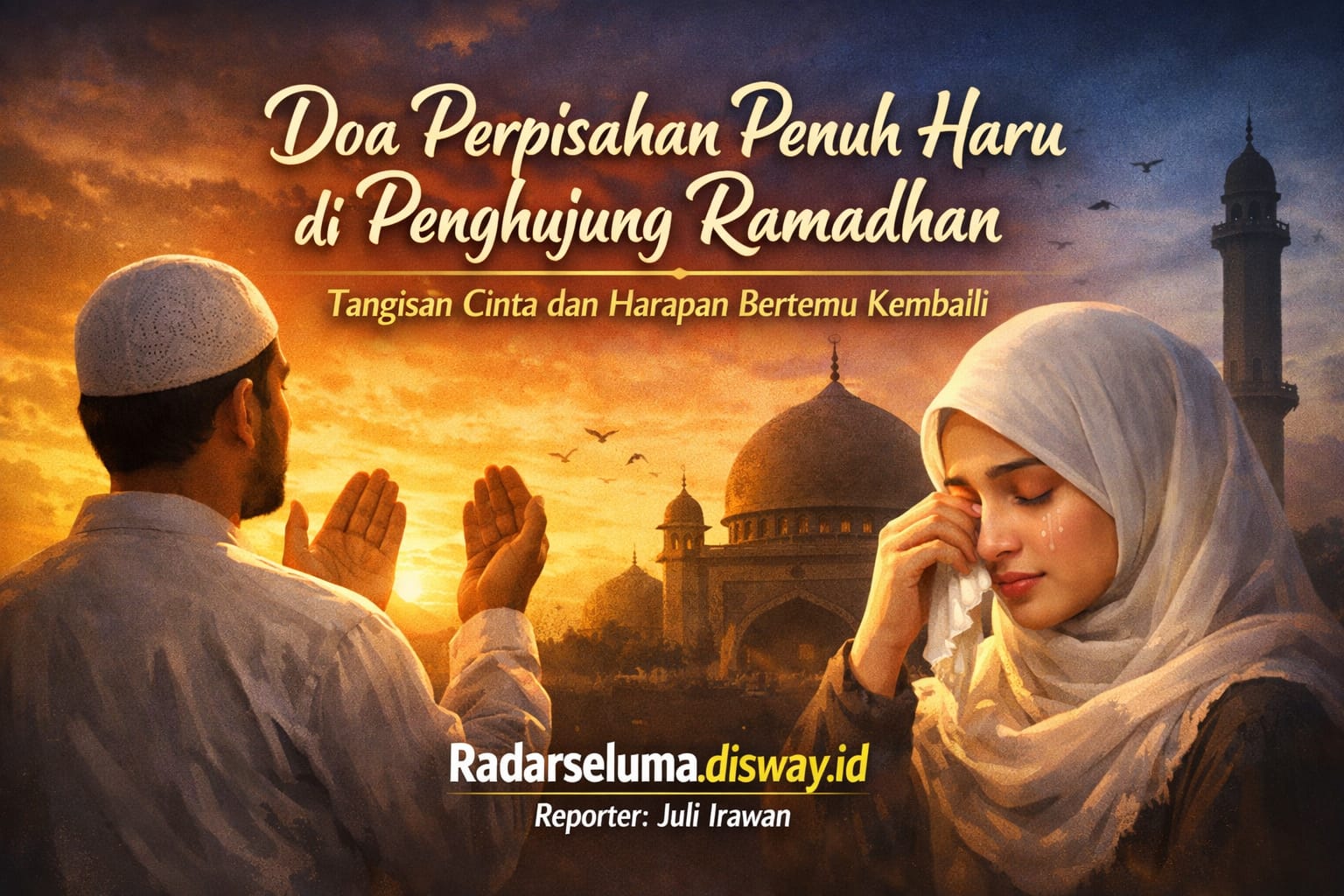 Doa Perpisahan Penuh Haru di Penghujung Ramadhan: Tangisan Cinta dan Harapan Bertemu Kembali
