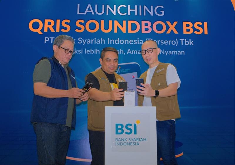   BSI Luncurkan QRIS SOUNDbox, Perkuat Transformasi Digital 