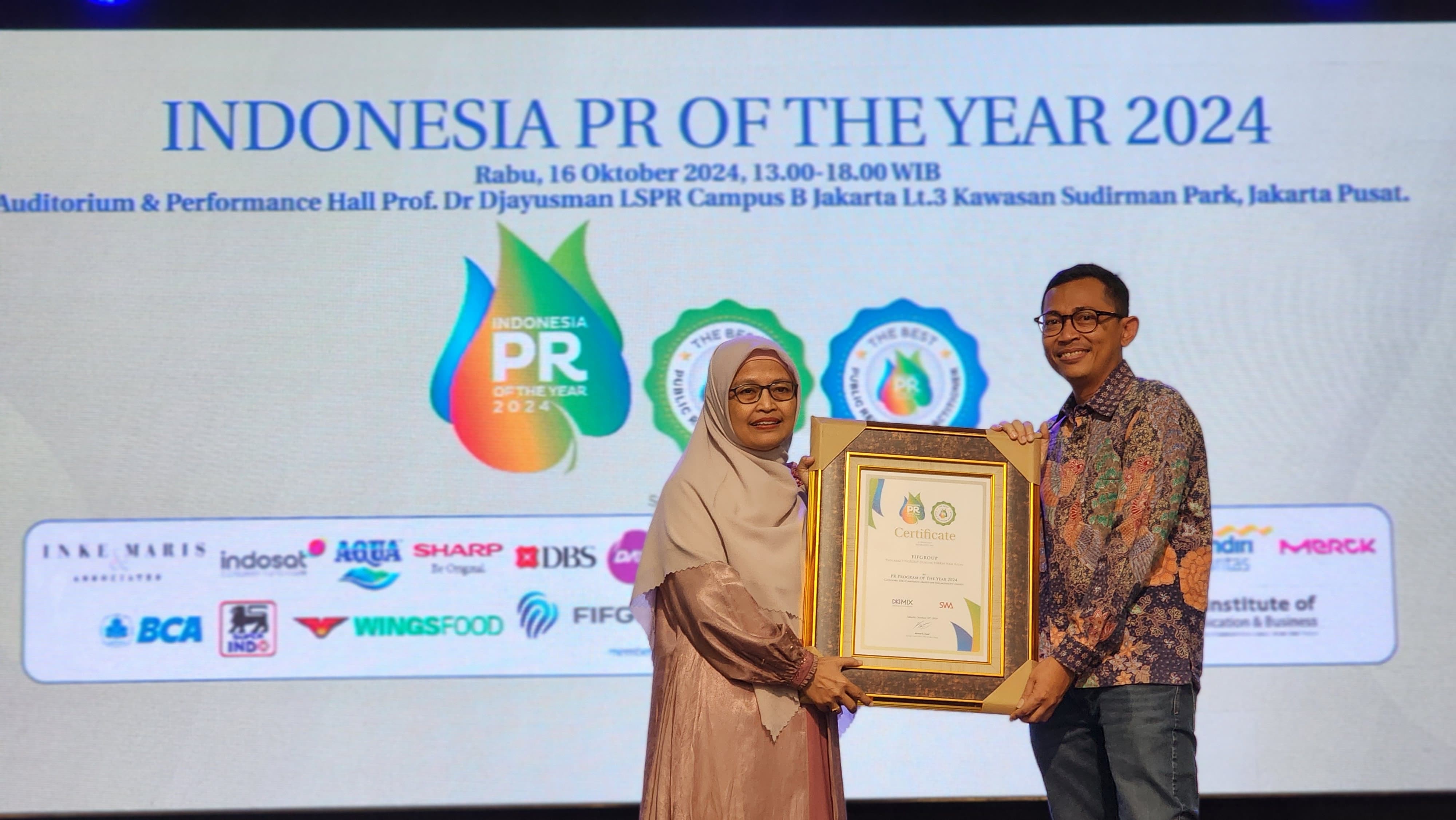   4 Kategori Penghargaan Diraih FIFGROUP di Indonesia PR of The Year 2024