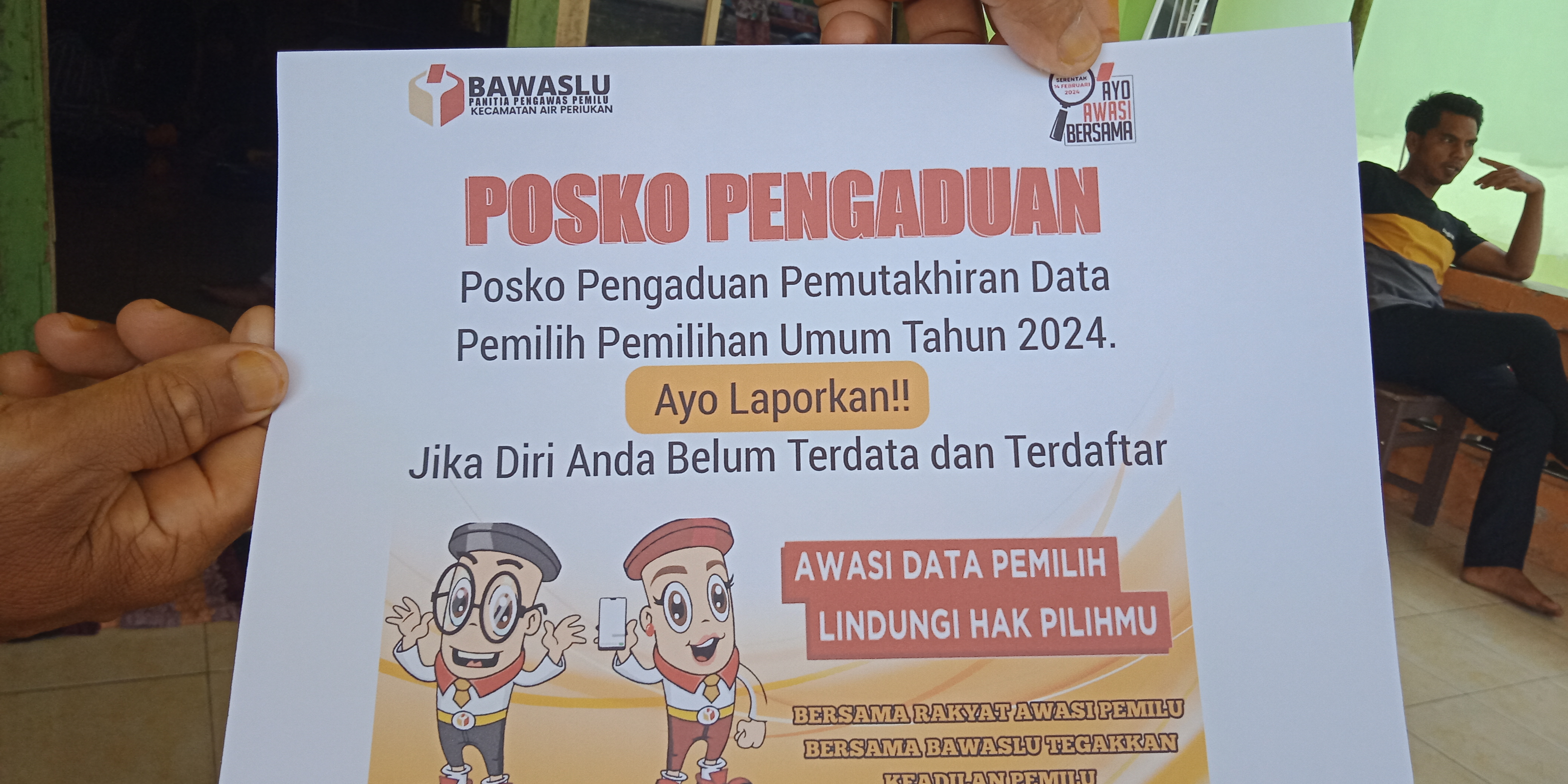 Buat Pemilih, Tak Dicoklit, Bisa Mengadu ke Panwas