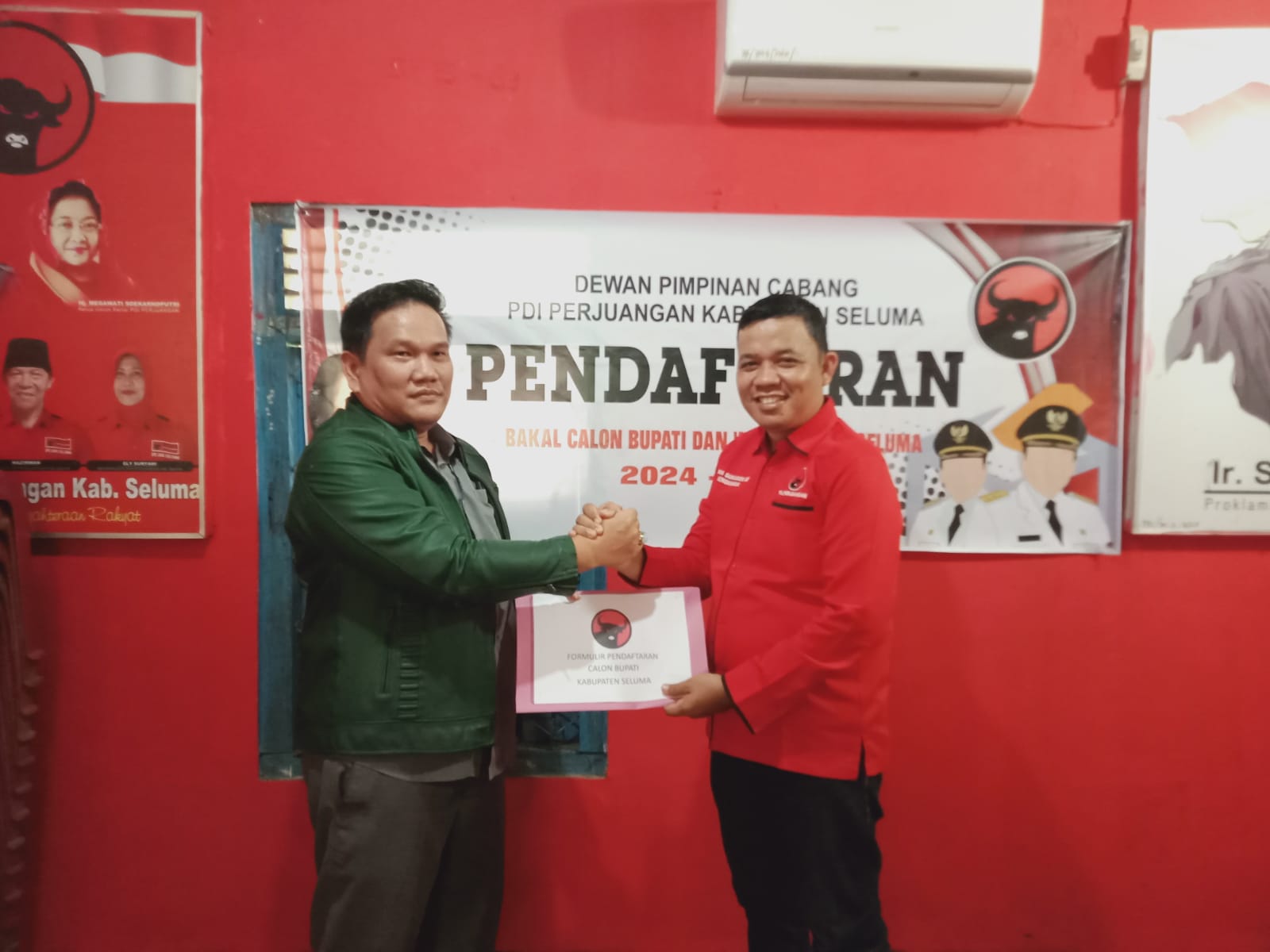 Erwin Sudah Ambil Formulir di PDI Seluma, Teddy dan Tenno Baru Komunikasi