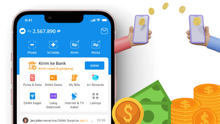 Saldo DANA Gratis Rp358.000 Cuma dari HP! Ini Aplikasi Penghasil Uang 2025 yang Lagi Viral