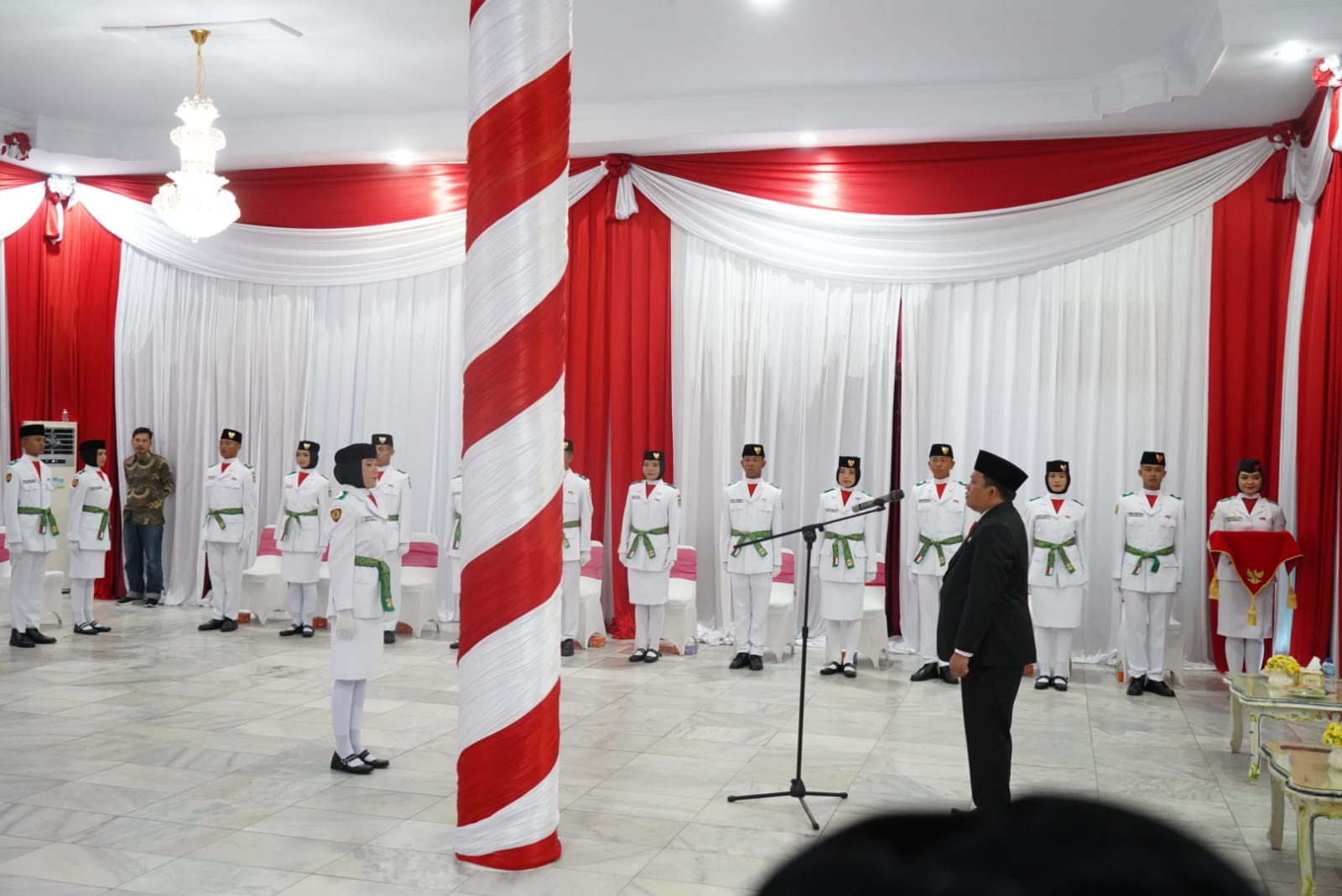 Bupati Seluma Minta Paskibraka Harus Punya Jiwa Patriotisme 