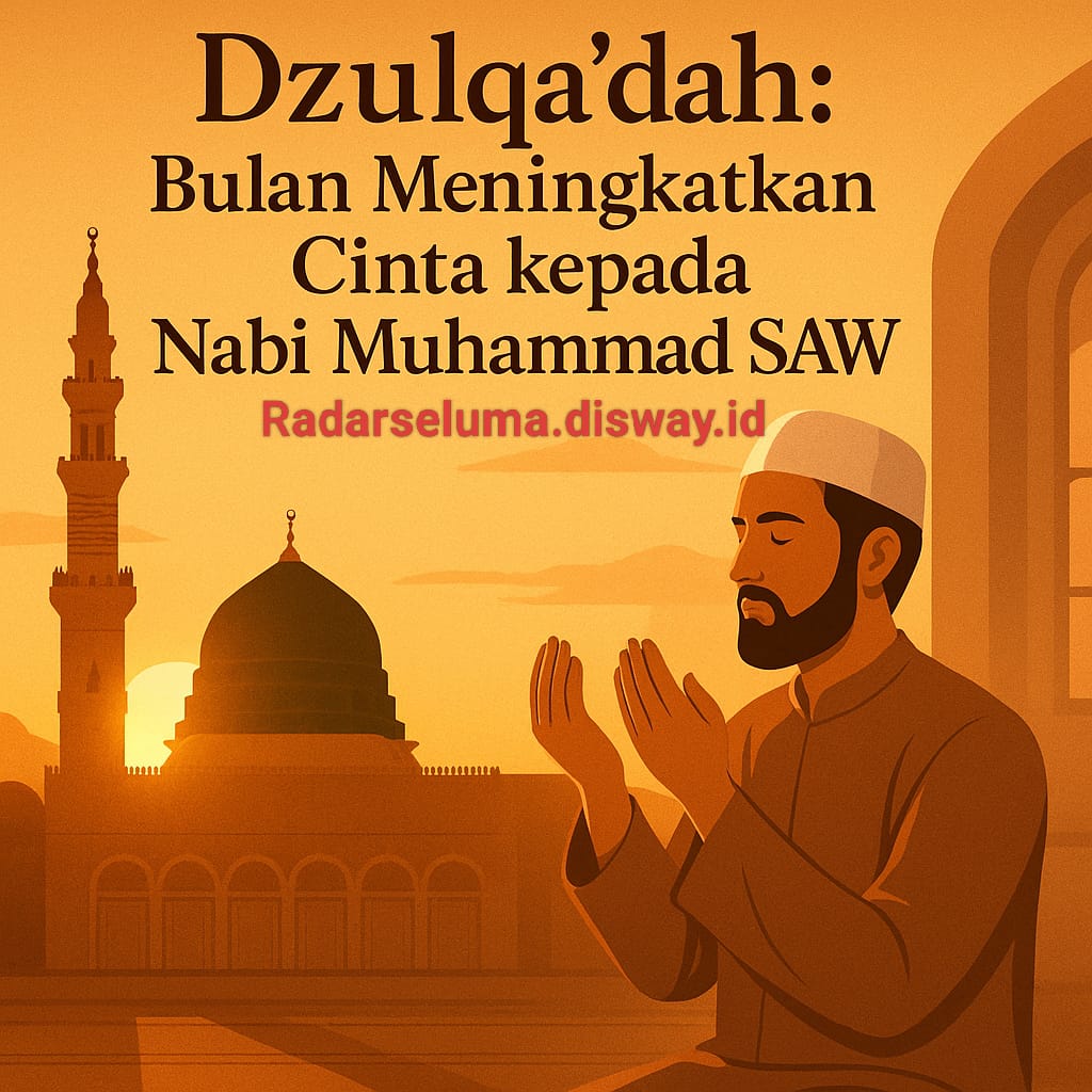 Dzulqa’dah: Bulan untuk Meningkatkan Rasa Cinta kepada Nabi Muhammad SAW