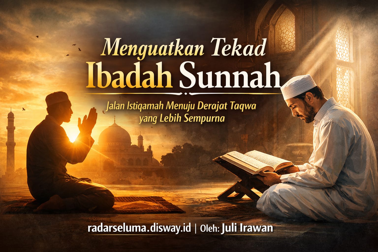 Menguatkan Tekad Ibadah Sunnah: Jalan Istiqamah Menuju Derajat Taqwa yang Lebih Sempurna