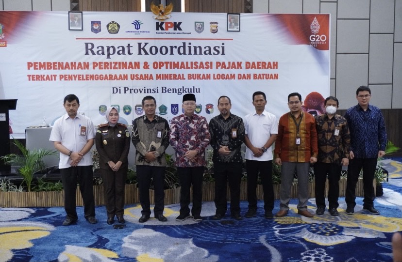  KPK Soroti Izin Operasi Gajian C  di Bengkulu, Termasuk Seluma