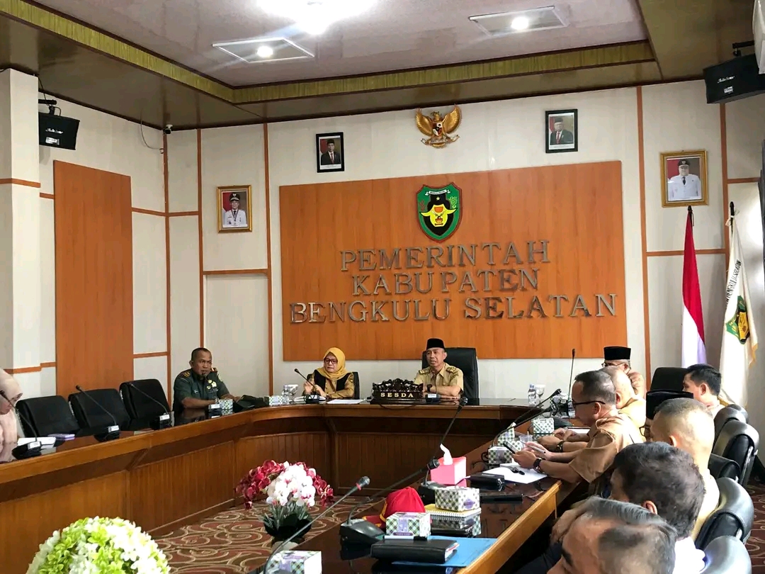 Tangani Bencana, Sekda Bengkulu Selatan Kumpulkan OPD