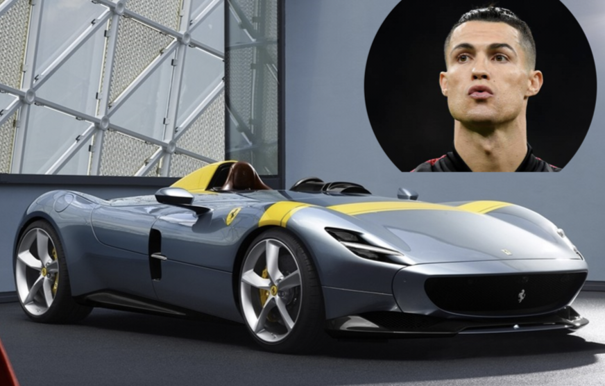 Bintang Bola Cristiano Ronaldo Membeli Mobil Sport Langka Ferrari Monza, Produksi Terbatas! 