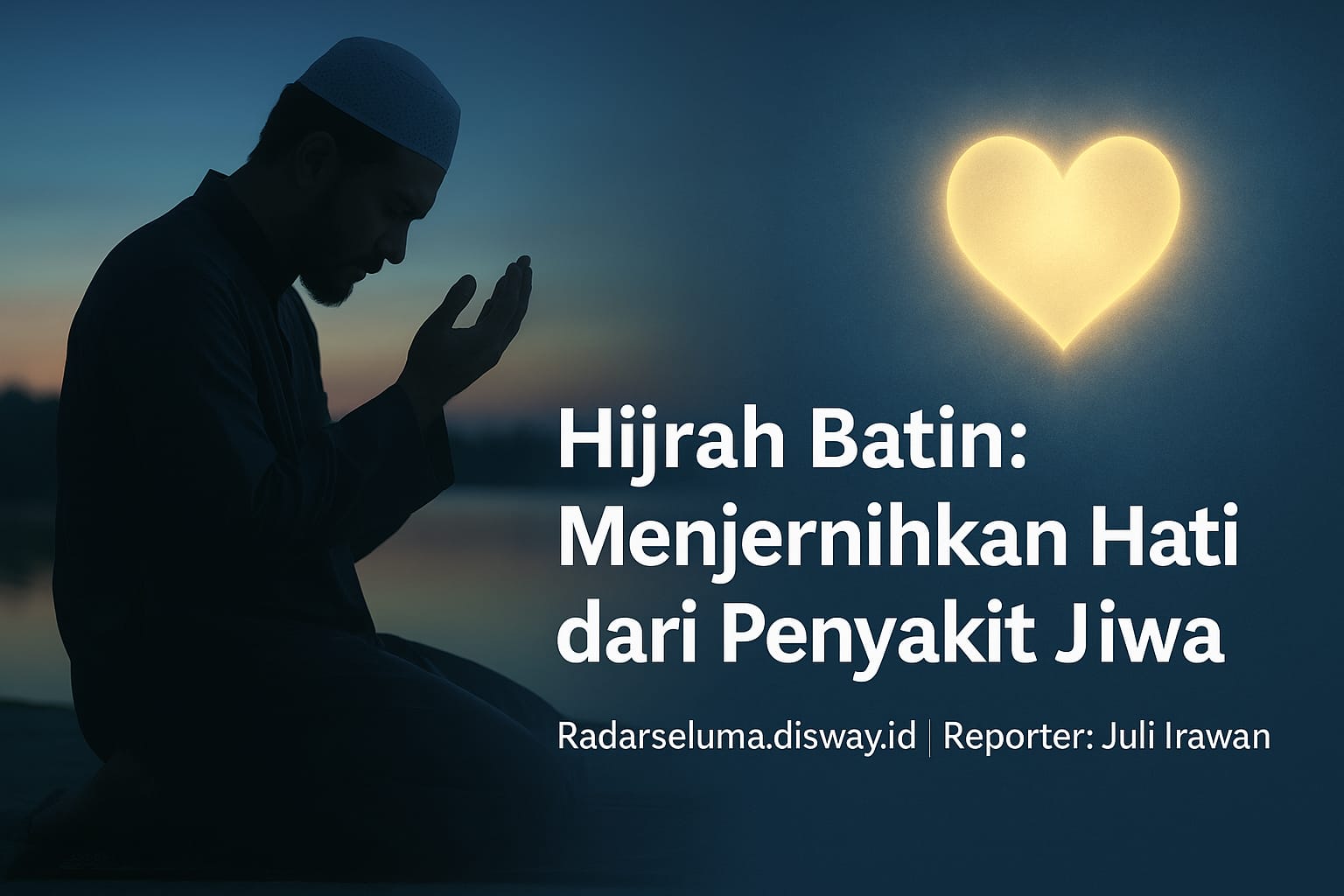Hijrah Batin: Menjernihkan Hati dari Penyakit Jiwa Menuju Kedamaian Hakiki