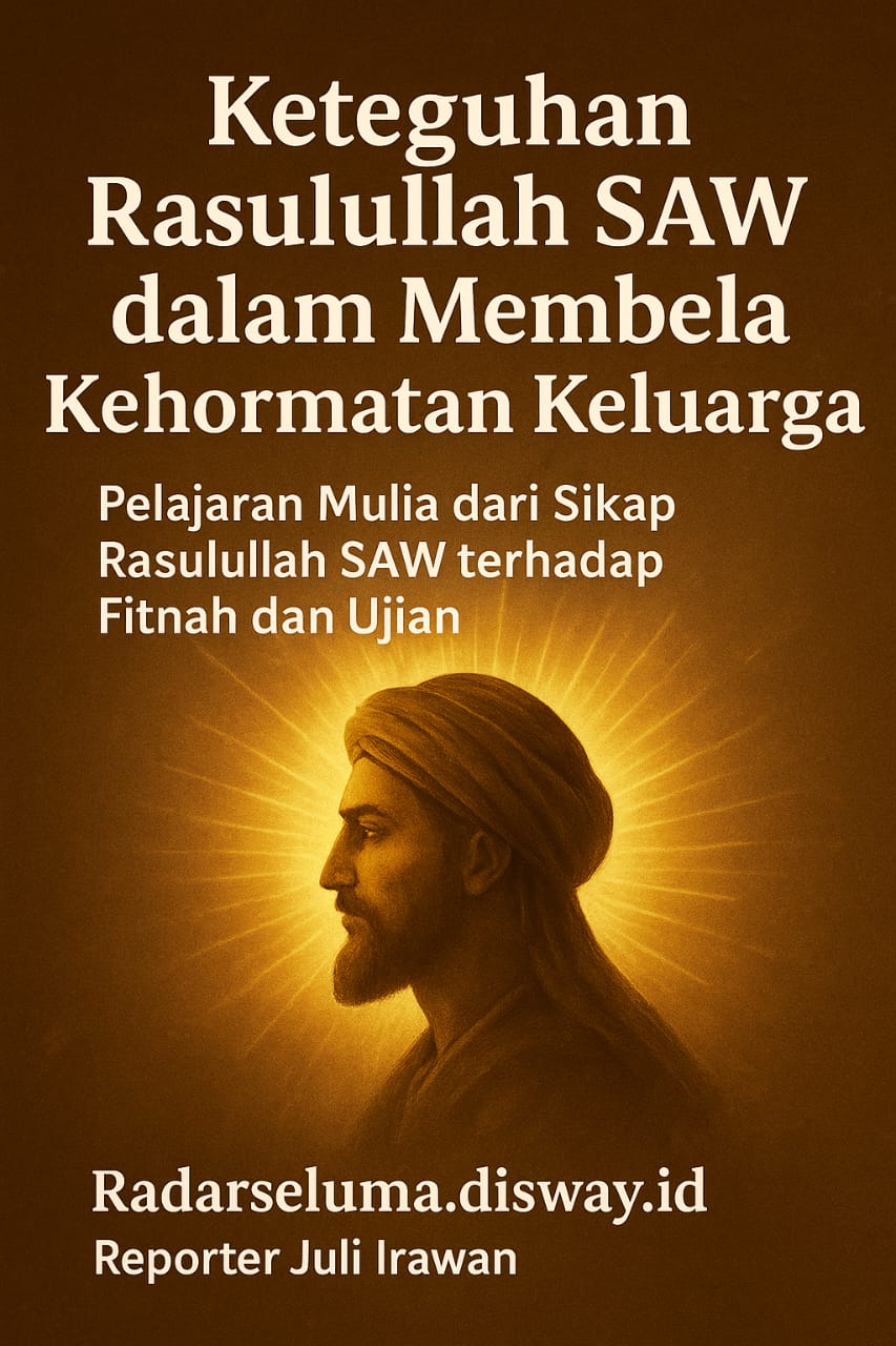 Rasulullah SAW: Teladan Agung dalam Membela Kehormatan Keluarga dan Martabat Umat