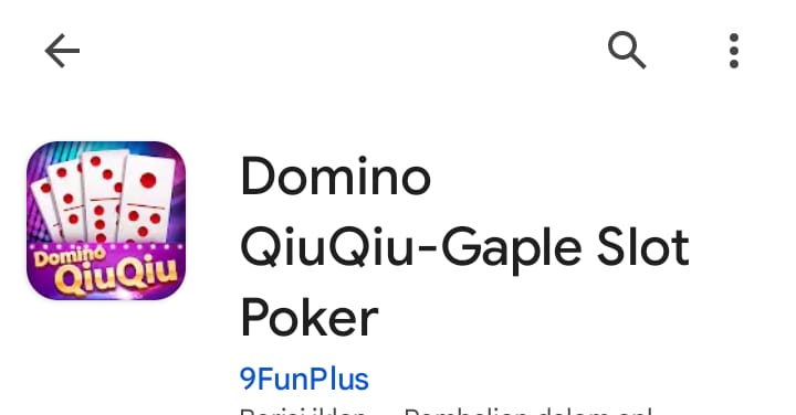Higgs Domino Island Digantikan QiuQiu Gaple Slot Poker di Playstore, Tombol Kirim Kembali! 