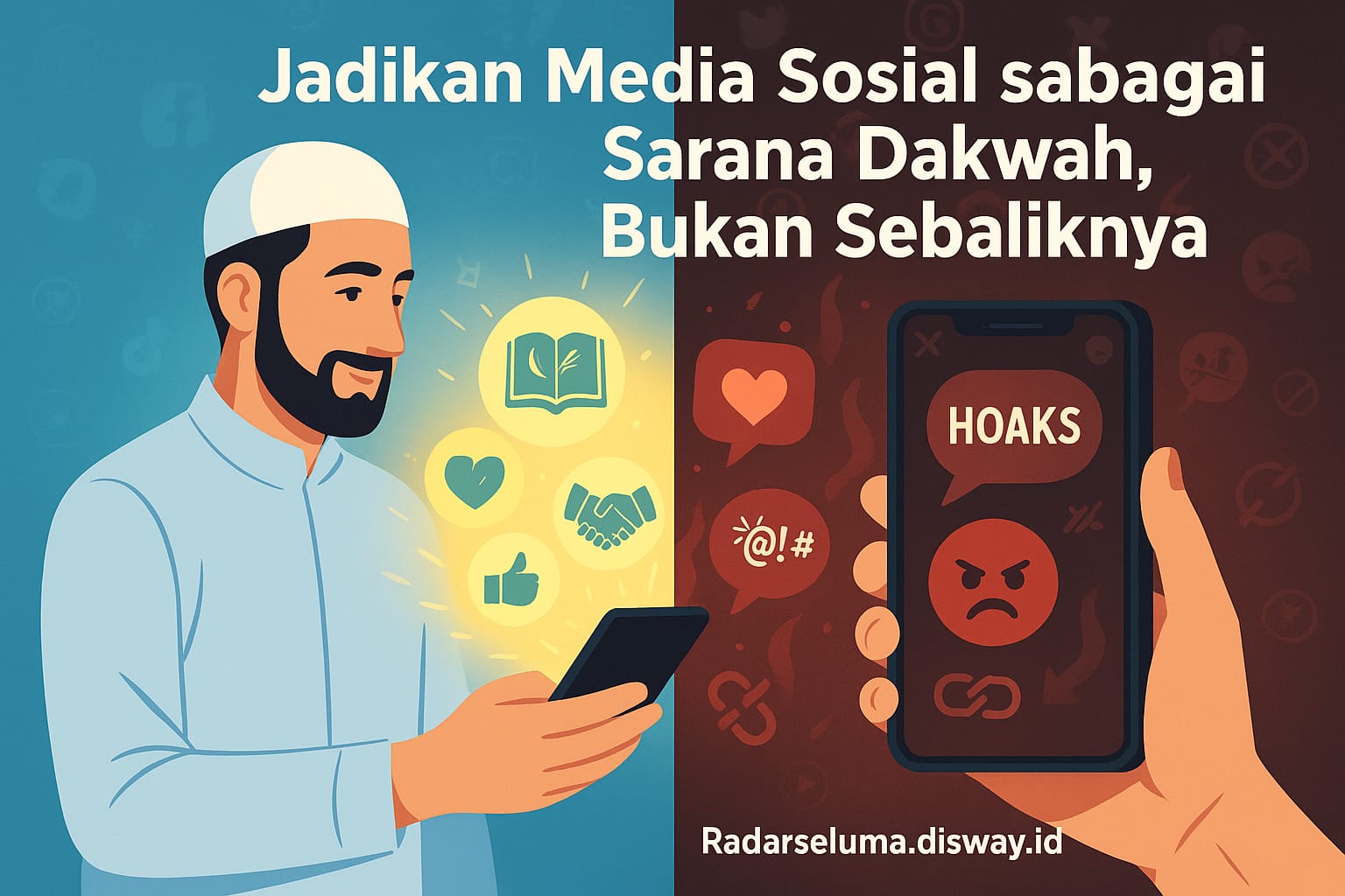 Jadikan Media Sosial sebagai Sarana Dakwah, Bukan Sebaliknya