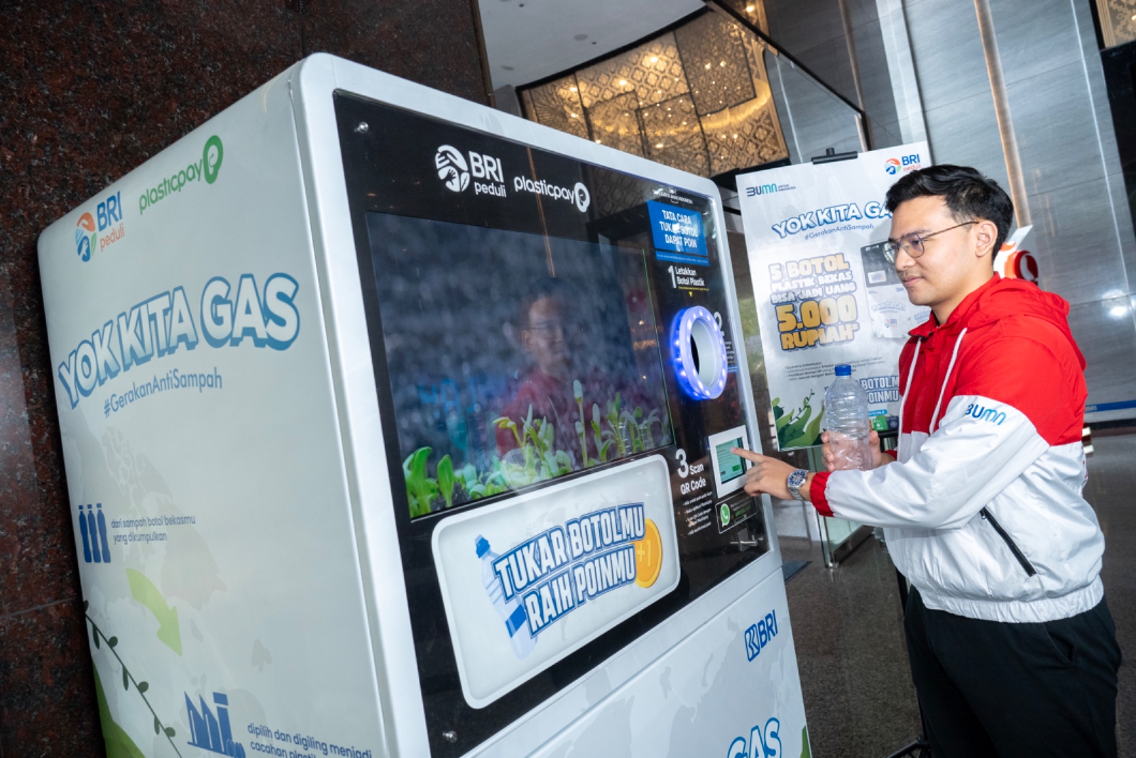 Dukung Kelestarian Lingkungan, BRI Perkuat Aksi Daur Ulang Limbah dan Reduksi Emisi di Operasional Perusahaan