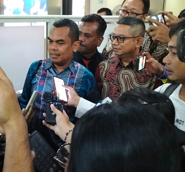 Panji Gumilang Datangi Bareskrim, Diperiksa Sampai Malam