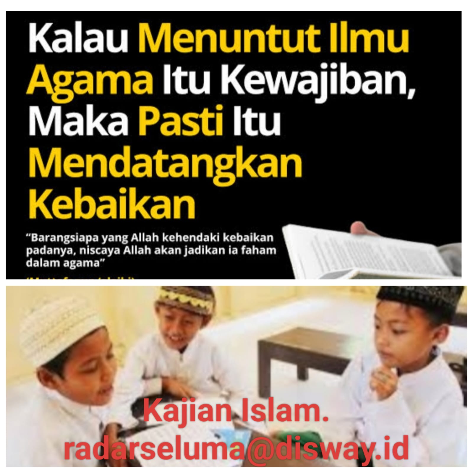 Setiap Muslim Wajib Menuntut Ilmu, Melalui Ramadhan Banyak Ilmu Kita Dapat, Ini Dalil Pentingnya Menuntut Ilmu