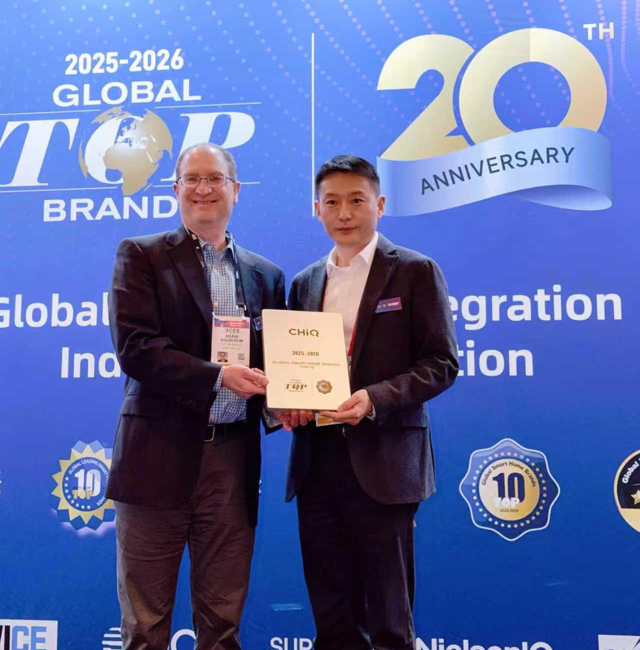 CHiQ Dinobatkan Salah Satu dari 10, 2025-2026 Global Smart Home Brands Top 10