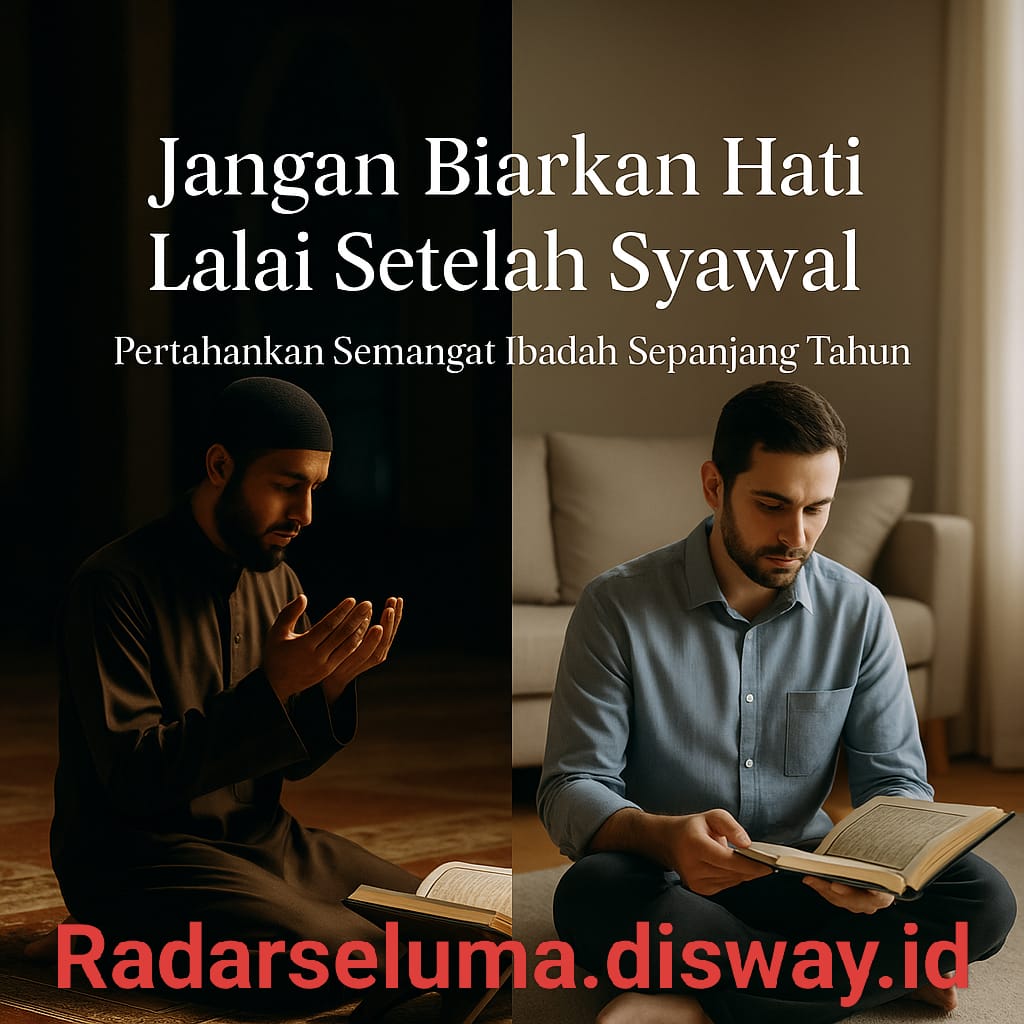 Jangan Biarkan Hati Kembali Lalai Setelah Syawal
