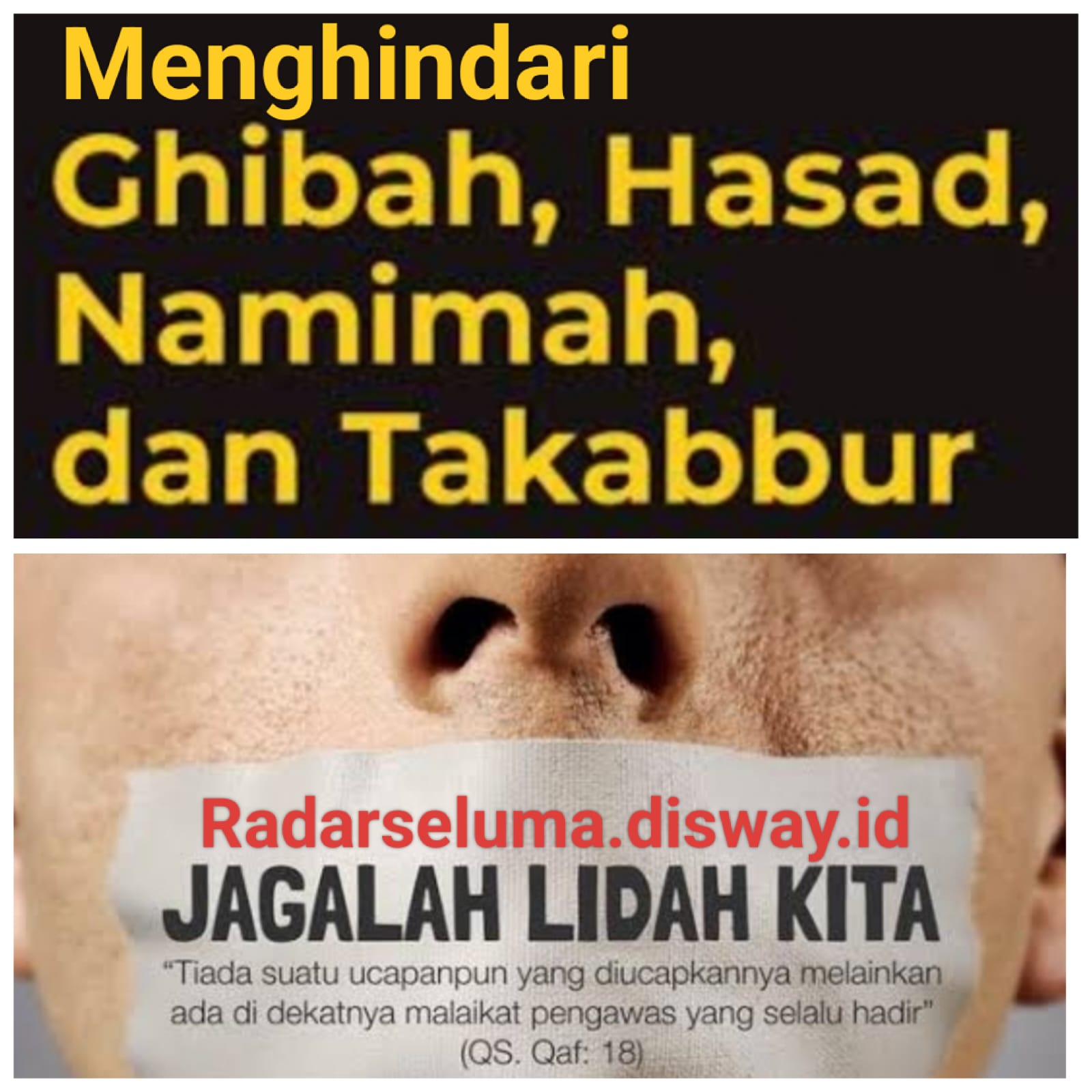 Menghindari Ghibah Dan Namimah (Mengadu Domba)