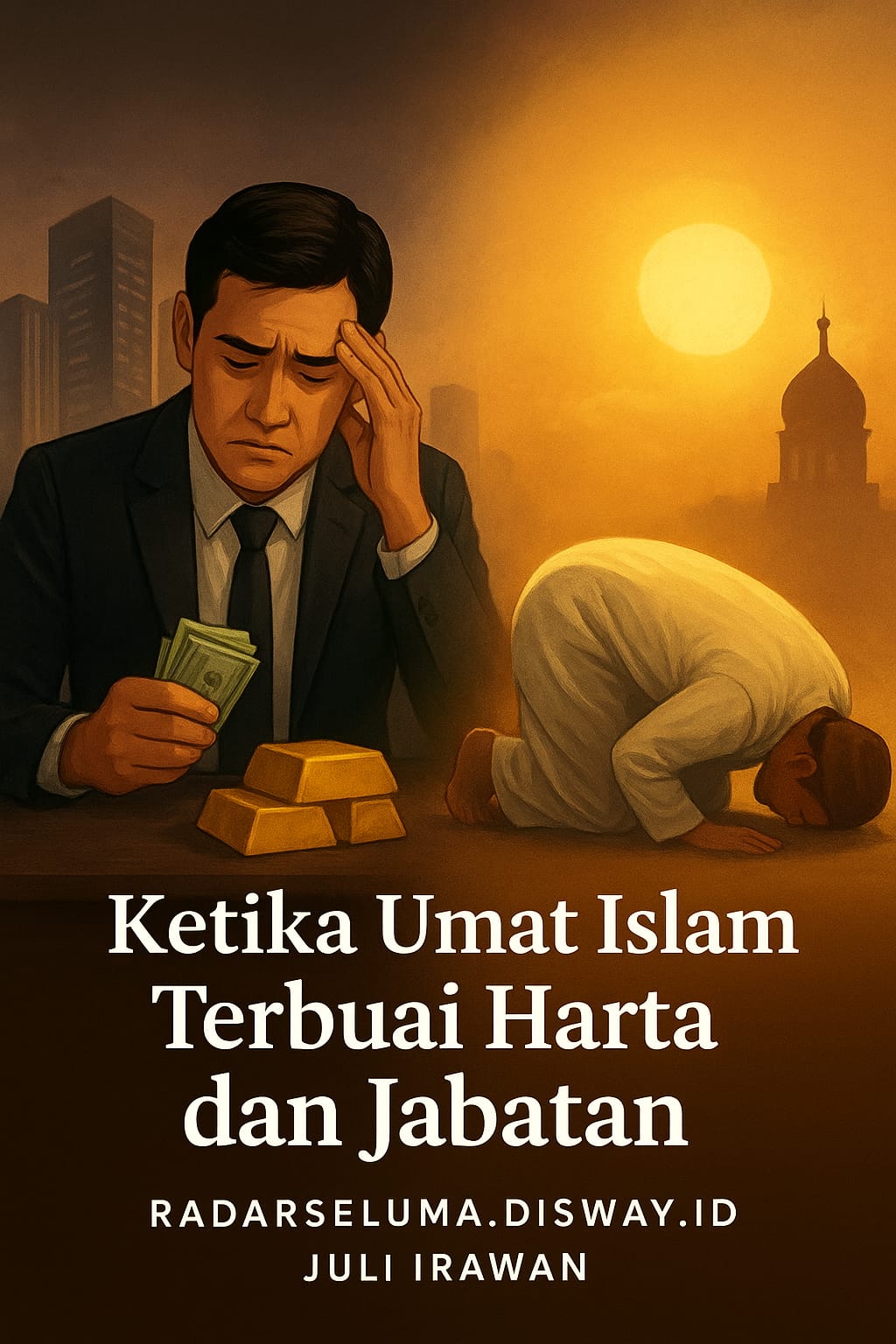 Ketika Umat Islam Terbuai Harta dan Jabatan: Ancaman Kelalaian Dunia dalam Timbangan Akhirat