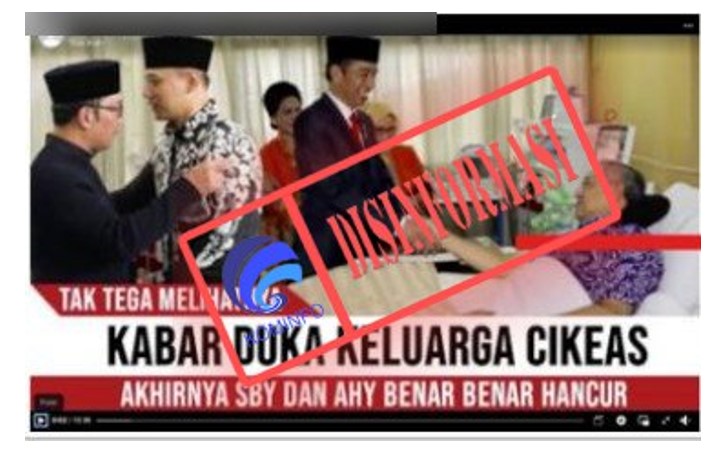 Hoaks Ya!  Susilo Bambang Yudhoyono Masuk Rumah Sakit Setelah Agus Harimurti Yudhoyono Gagal Menjadi Calon Wak