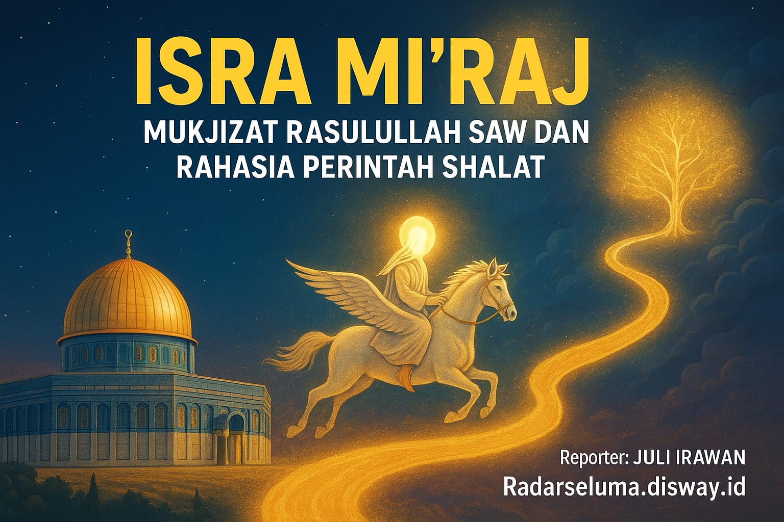 Mukjizat Isra Mi’raj: Perjalanan Agung Rasulullah SAW Menembus Langit dan Rahasia Perintah Shalat
