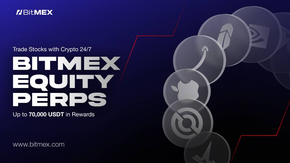 BitMEX Launches Equity Perps Campaign Featuring 70,000 USDT Prize Pool