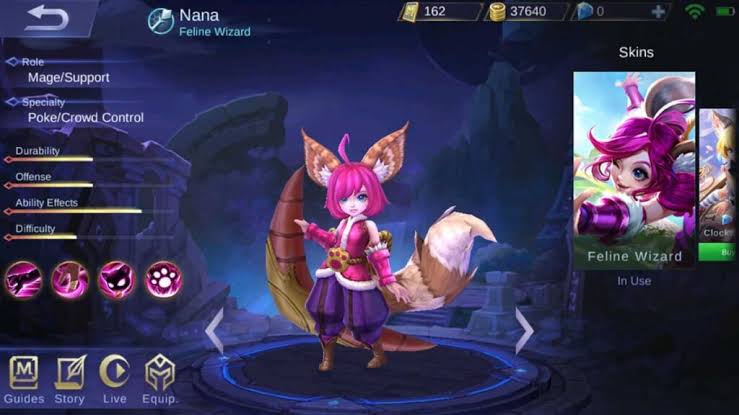 Kenali Skill  Satu Sampai Tiga Hero Nana..Sudah Paham, Lawan Akan Rata!!!!