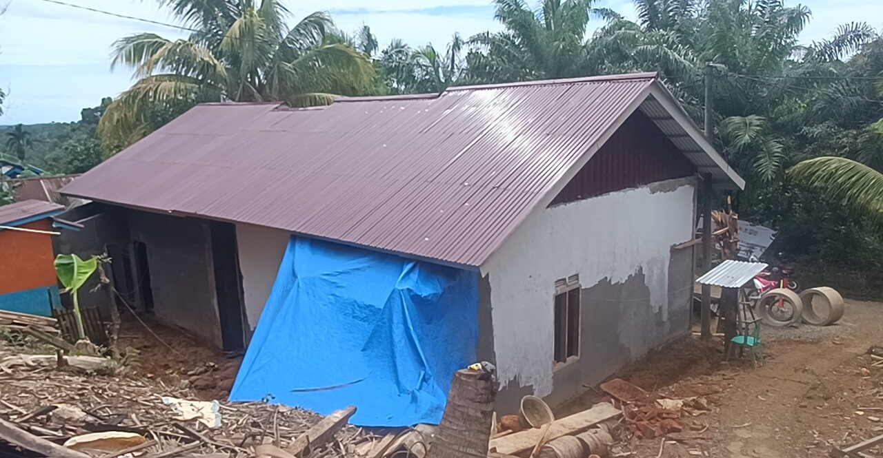 Selesai 100%, Pembangunan Rumah Balita Penderita Cacingan di Seluma