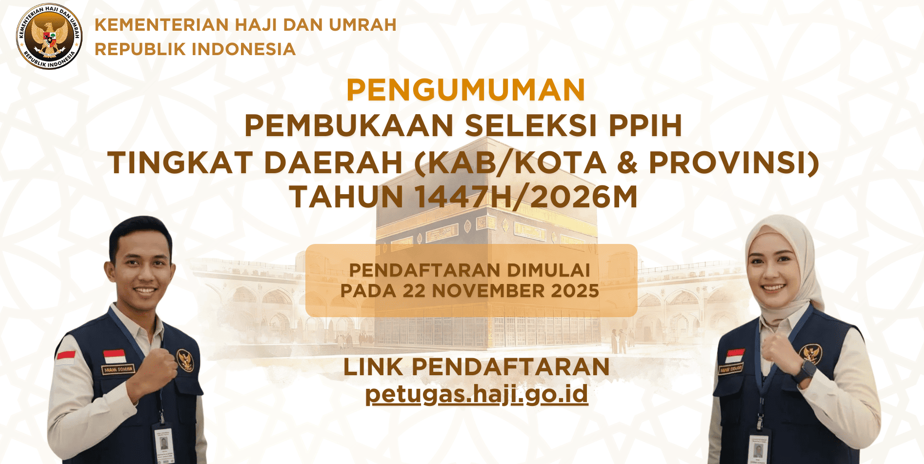  Seleksi Petugas Haji 2026 Sudah Mulai,  Simak Jadwal Tesnya