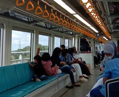  Kabar Baik Buat Warga Palembang, Sabtu Naik LRT Gratis. Kenapa Ya?