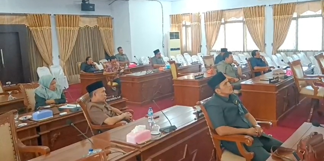  Paripurna Perdana Bahas Tatib, Dihadiri 19 Anggota DPRD seluma